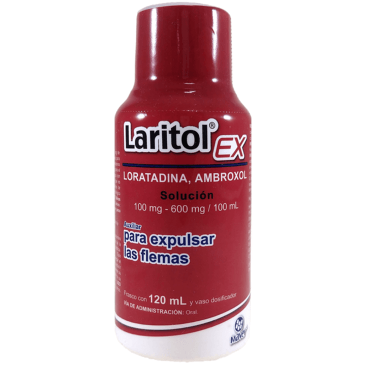 Laritol-Ex Jarabe (Loratadina/Ambroxol) Maver