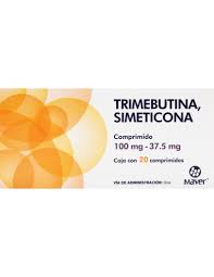Trimebutina/Simeticona 100mg Tabletas c/20 (Maver)