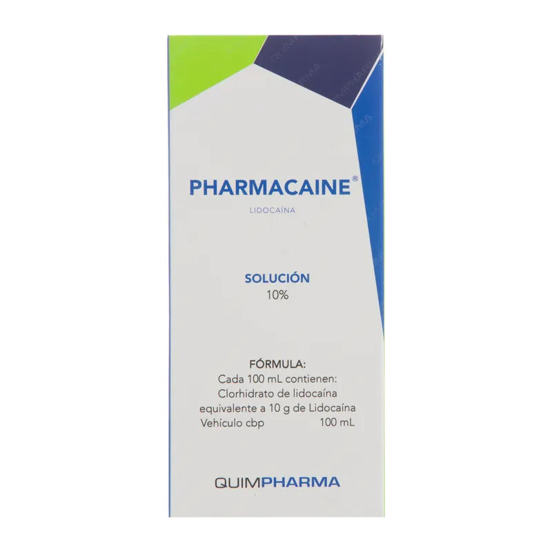 Pharmacaine Solución (Lidocaina) Quim
