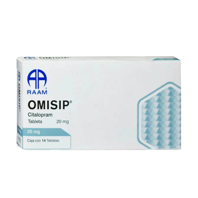 Omisip 20mg C/14 Tabletas (Citalopram) Raam