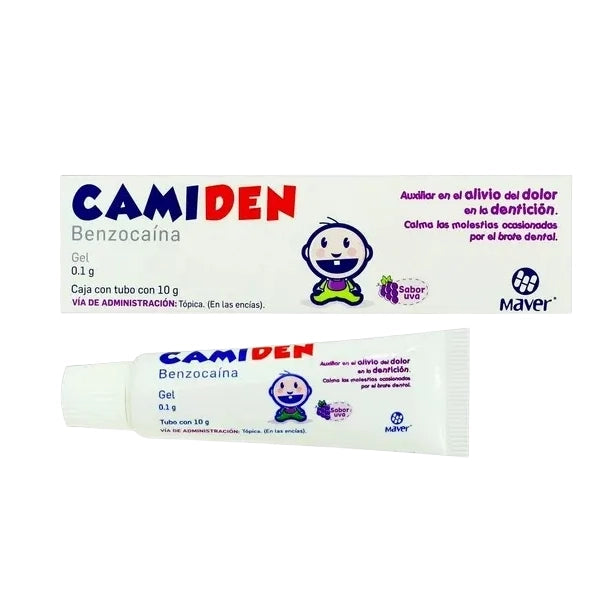 Benzocaina gel sabor uva (Maver)