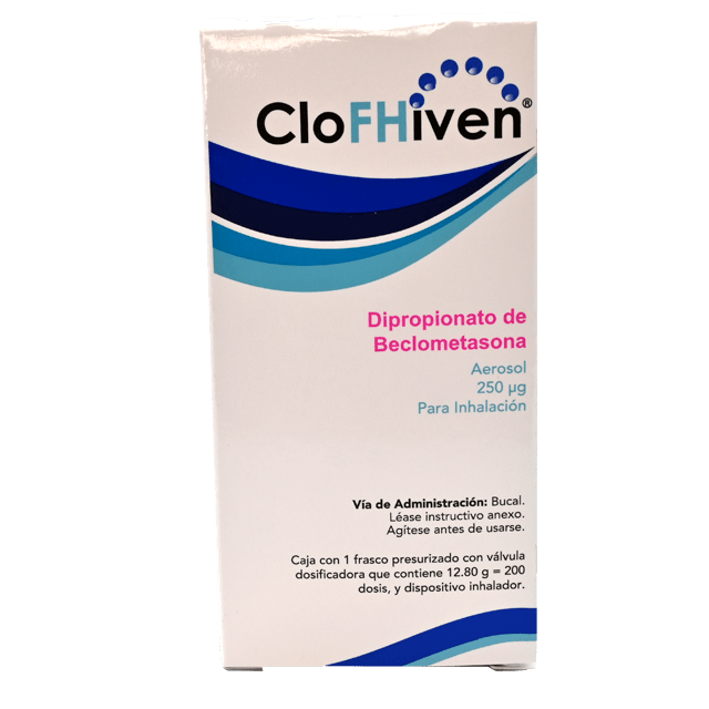 Clofhiven Aerosol 250Mcg (Dipropionato De Beclometasona)