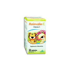 Animalin C 400mg C/80 Tabletas (Proteina De Soya/Vitamina C) Naturex