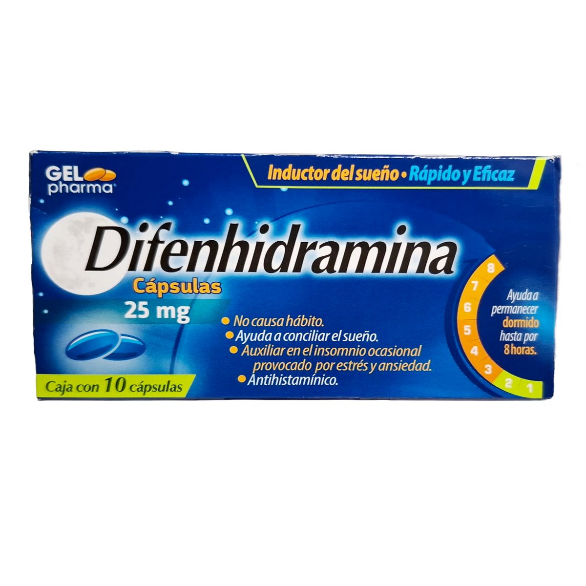 Difenhidramina Cápsulas 25mg (Pharma)