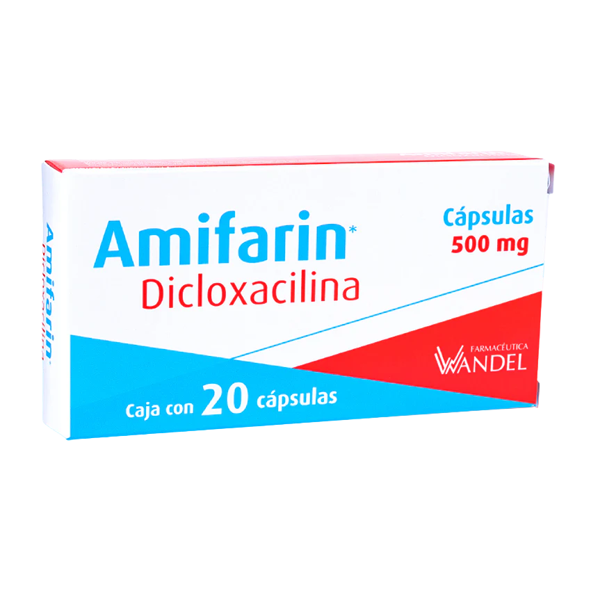 Amifarin Tabletas 500mg (Dicloxacilina) Wandel