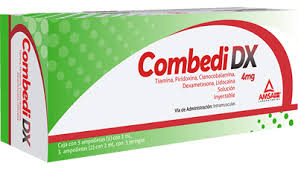 Combedi Dx Solución Inyectable (Cianocobalamina/Dexametasona/Lidocaína/Piridoxina/Tiamina) Amsa