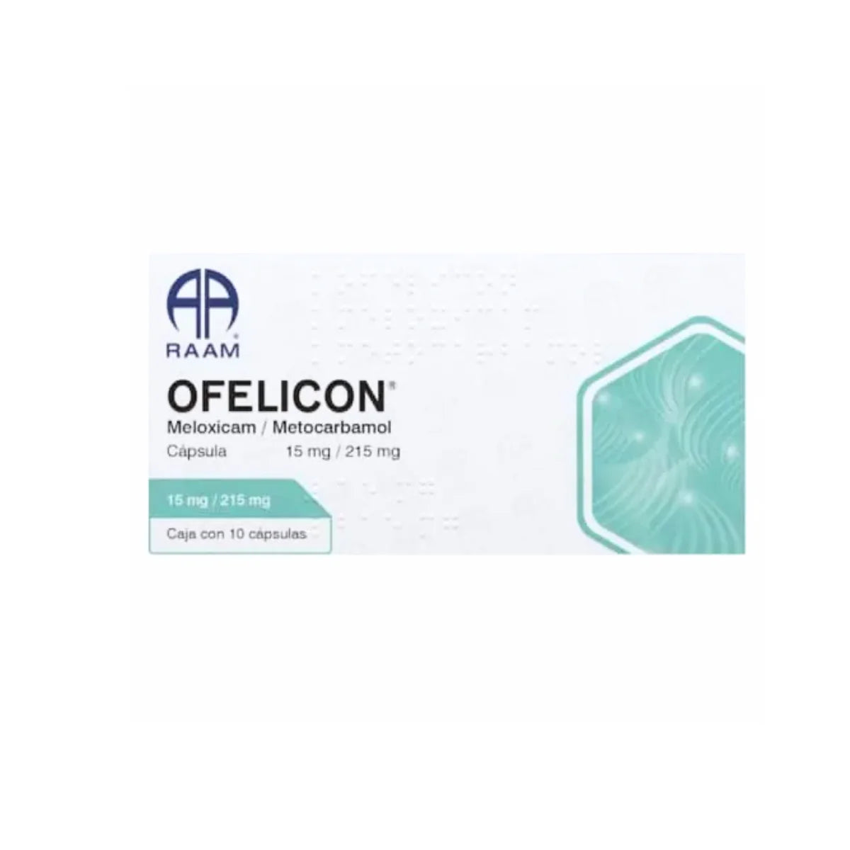 Ofelicon Cápsulas 15mg/215mg (Meloxicam/Metocarbamol)