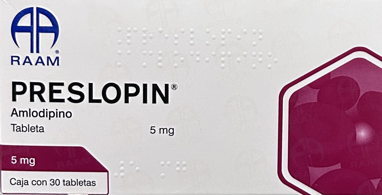 Preslopin C/30 (Amlodipino)