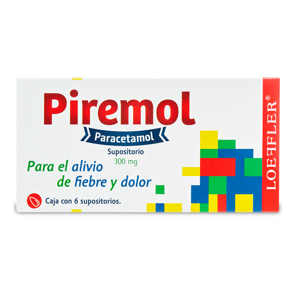 Piremol Supositorios (Paracetamol)