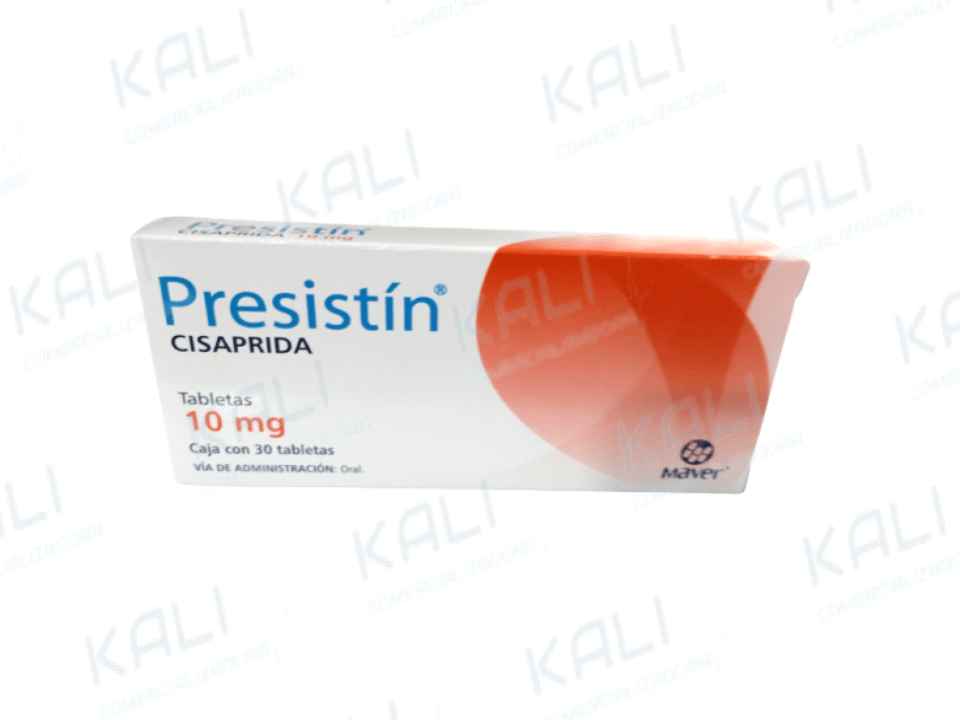 Presistin Tabletas 10mg c/30 (Cisaprida) Maver