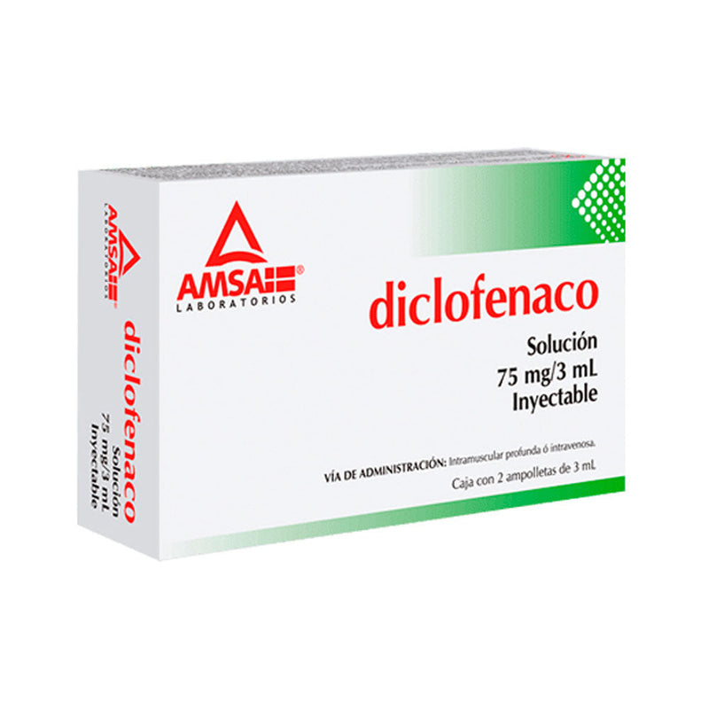 Diclofenaco Solución Inyectable (Amsa)