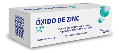 Oxido de Zinc Crema 25% 45g (Quifa)