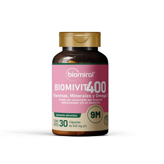 Biomivit400 (Vitaminas y Minerales 9M) (Biomiral)