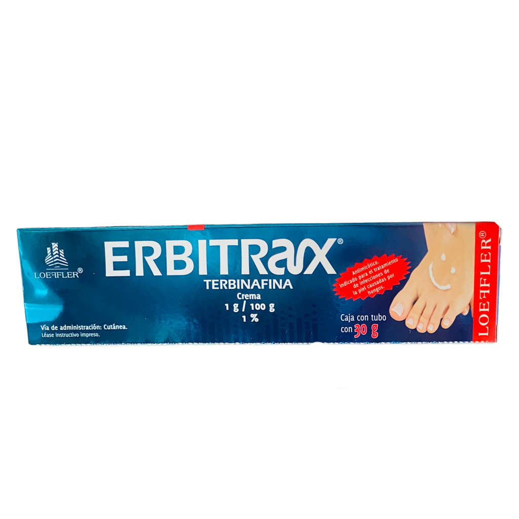 Erbitrax Crema Tubo de 30mg (Terbinafina) (Loeffler)