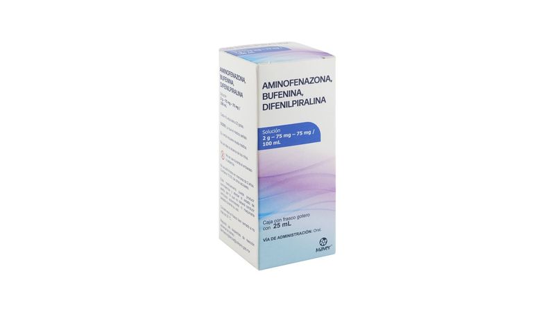 Aminofenazona Bufenina Bifenilpiralina (Aminofenazona/Bufenina/Bifenilpiralina) (Maver)
