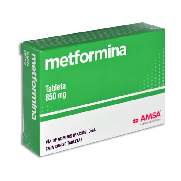 Metformina Tabletas 850mg (Amsa)
