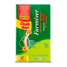 Farmiver Junior Suspensión (Albendazol/Quinfamida) Farmacos