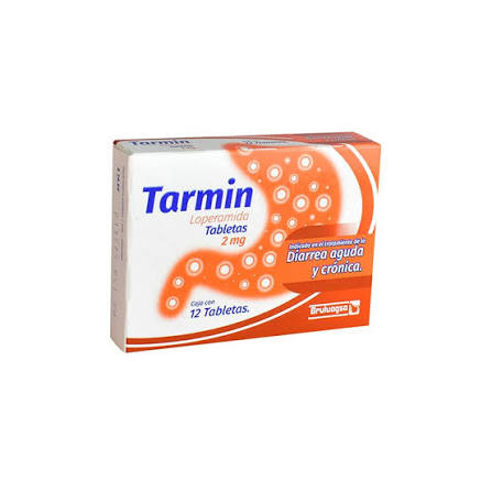 Tarmin Tabletas 2mg c/12(Loperamida)