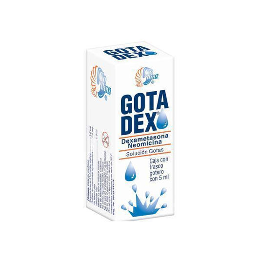 Gotadex Gotas Oftalmicas 5ml (Dexametasona/Neomicina) Collins