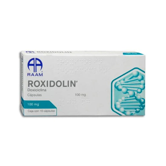 Roxidolin Cápsulas 100mg (Doxiciclina)