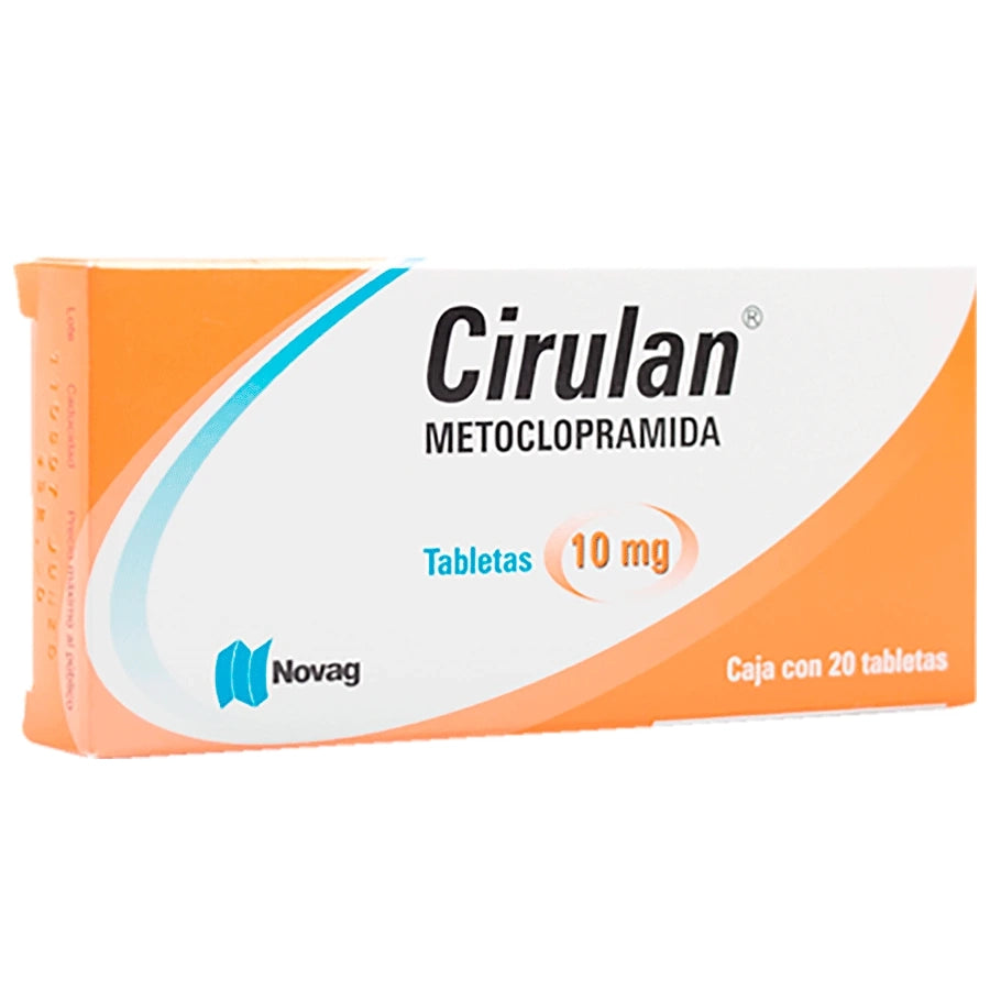 Cirulan Tabletas De 10mg C/20 (Metoclopramida)