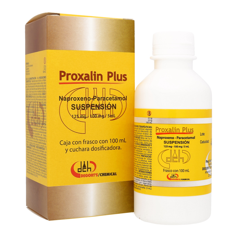 Proxalin Plus Jbe (Naproxeno/Paracetamol)