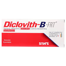 Diclovith-B-Frt Solución Inyectable (Lidocaina/Complejo B/Diclofenaco) Sons