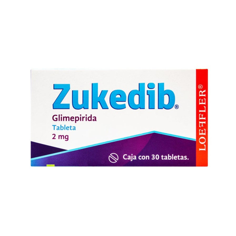 Zukedib Tabletas 2mg (Glimepirida)
