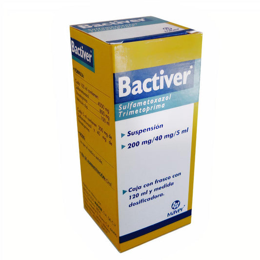 Bactiver Suspensión (Sulfametoxazol/Trimetoprima) Maver