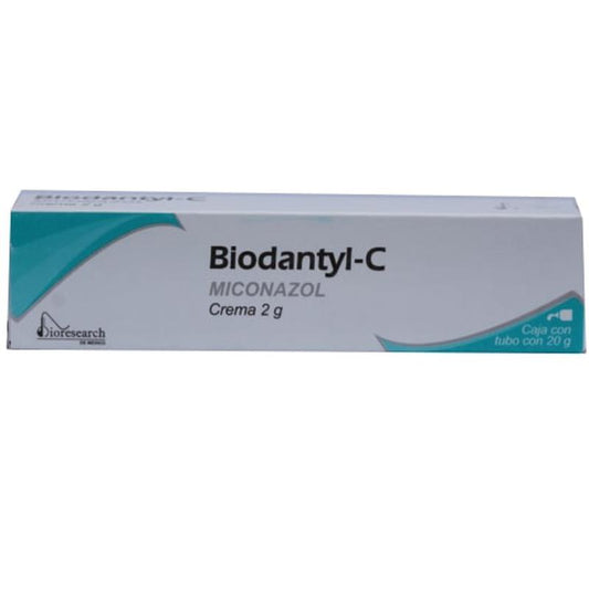 Biodantyl Crema Tubo con 20g (Miconazol) Bioresearch
