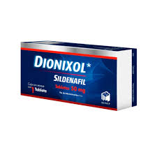 Dionixol Tabletas C/4 50mg (Sildenafil)