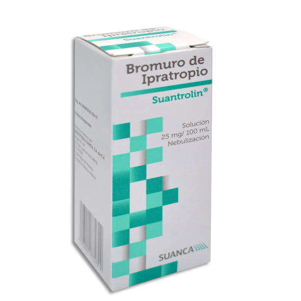Bromuro De Ipratropio Solución P/Nebulizar
