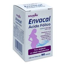 Envacal Tabletas (Acido Folico)