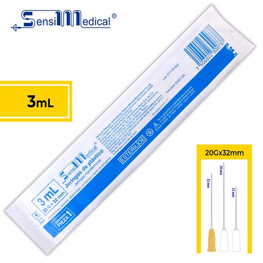 Jeringa 3ml (Amarilla)