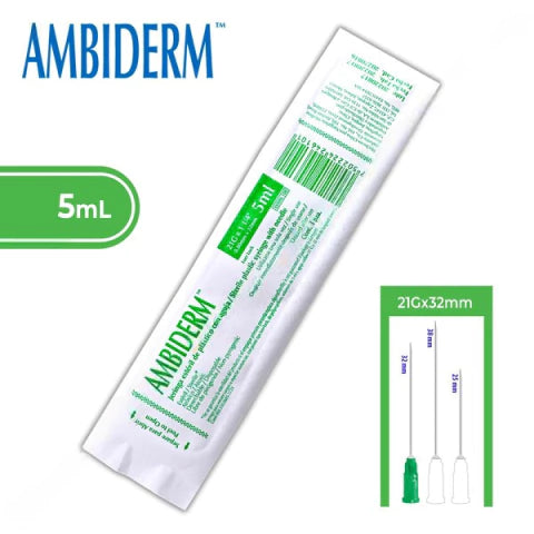Jeringa 5ml Verde (Ambiderm)