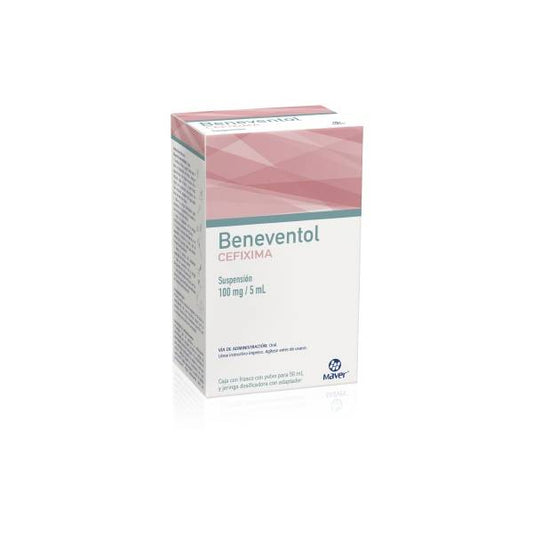 Beneventol Suspensión 100mg (Cefixima)