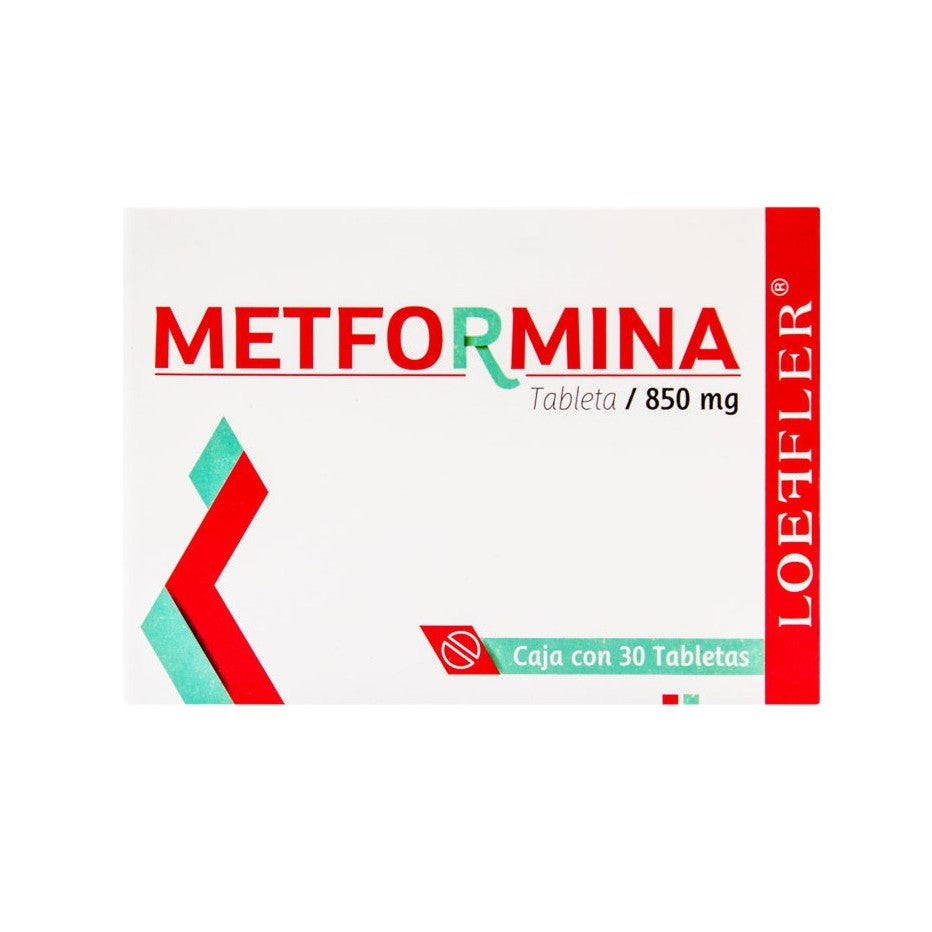 Metformina Tabletas 850mg (Loeffler)