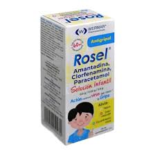 Rosel Suspensión Infantil (Clorfenamina/Paracetamol/Amantadina)