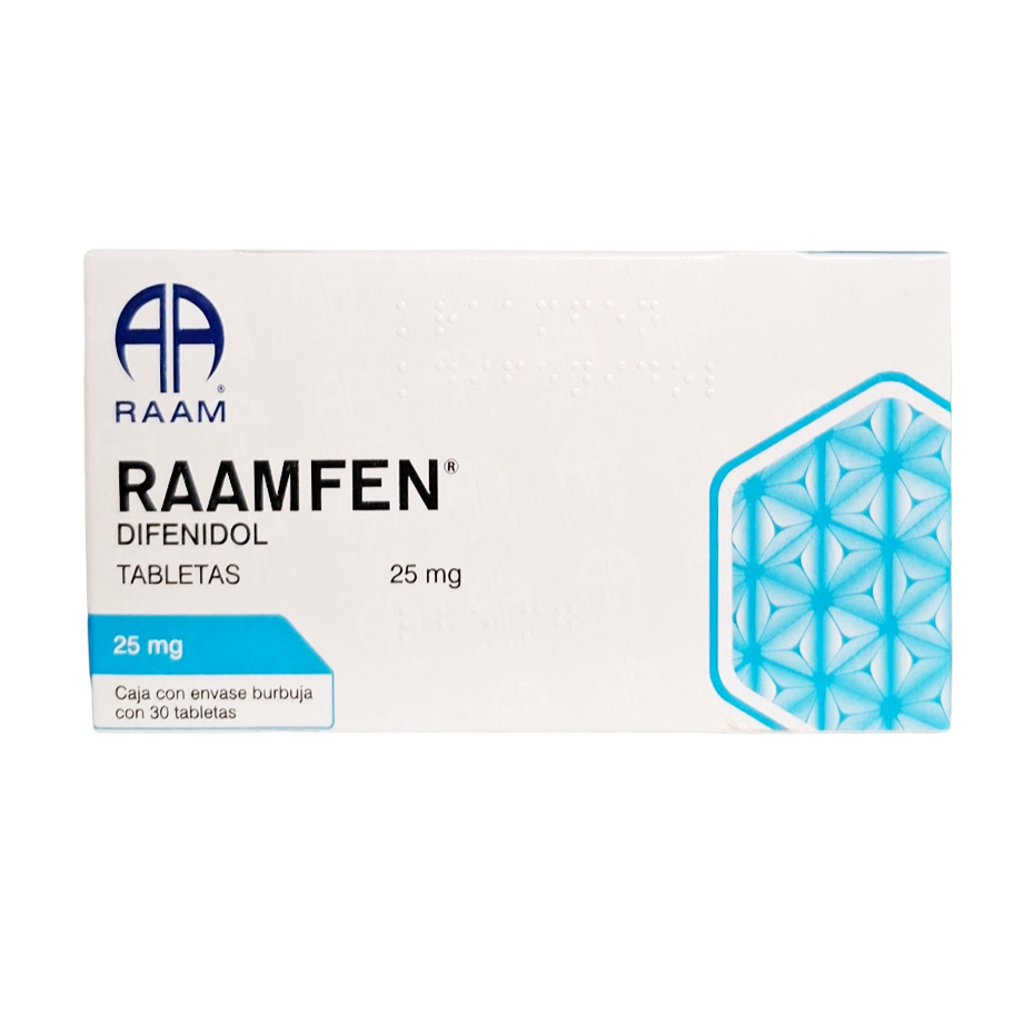 Raamfen Tabletas (Difenidol)