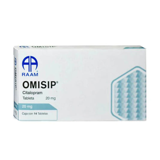 Omisip 20mg C/14 Tabletas (Citalopram) Raam