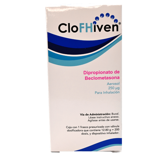 Clofhiven Aerosol 250Mcg (Dipropionato De Beclometasona)