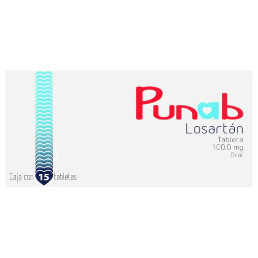 Punab Tabletas 100mg (Losartan)
