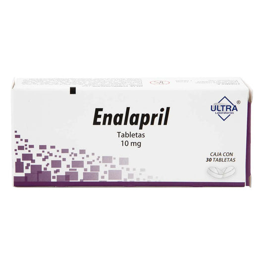 Enalapril Tableta 10mg (Ultra)