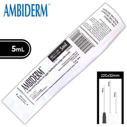 Jeringa 5ml Negra (Ambiderm)