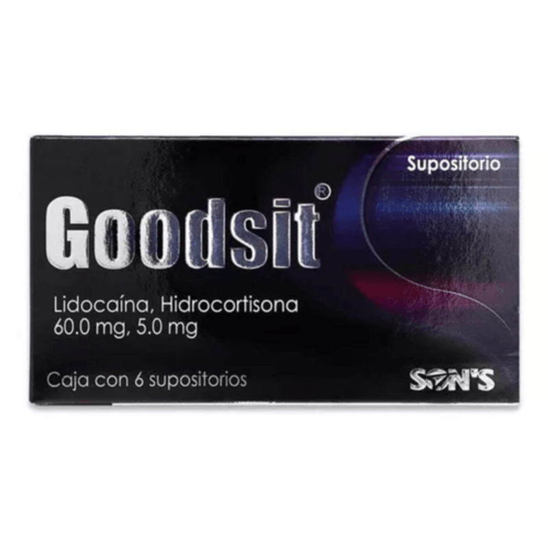 Goodsit Supositorios (Lidocaina/ Hidrocortisona)