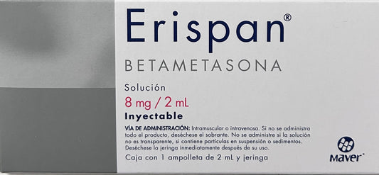 Erispan Solución Inyectable 4mg (Betametasona) Maver