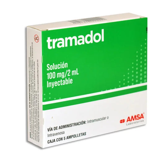 Tramadol Solución Inyectable 100ml (Amsa)