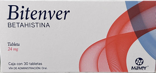 Bitenver Tabletas c/30 (Betahistina) Maver