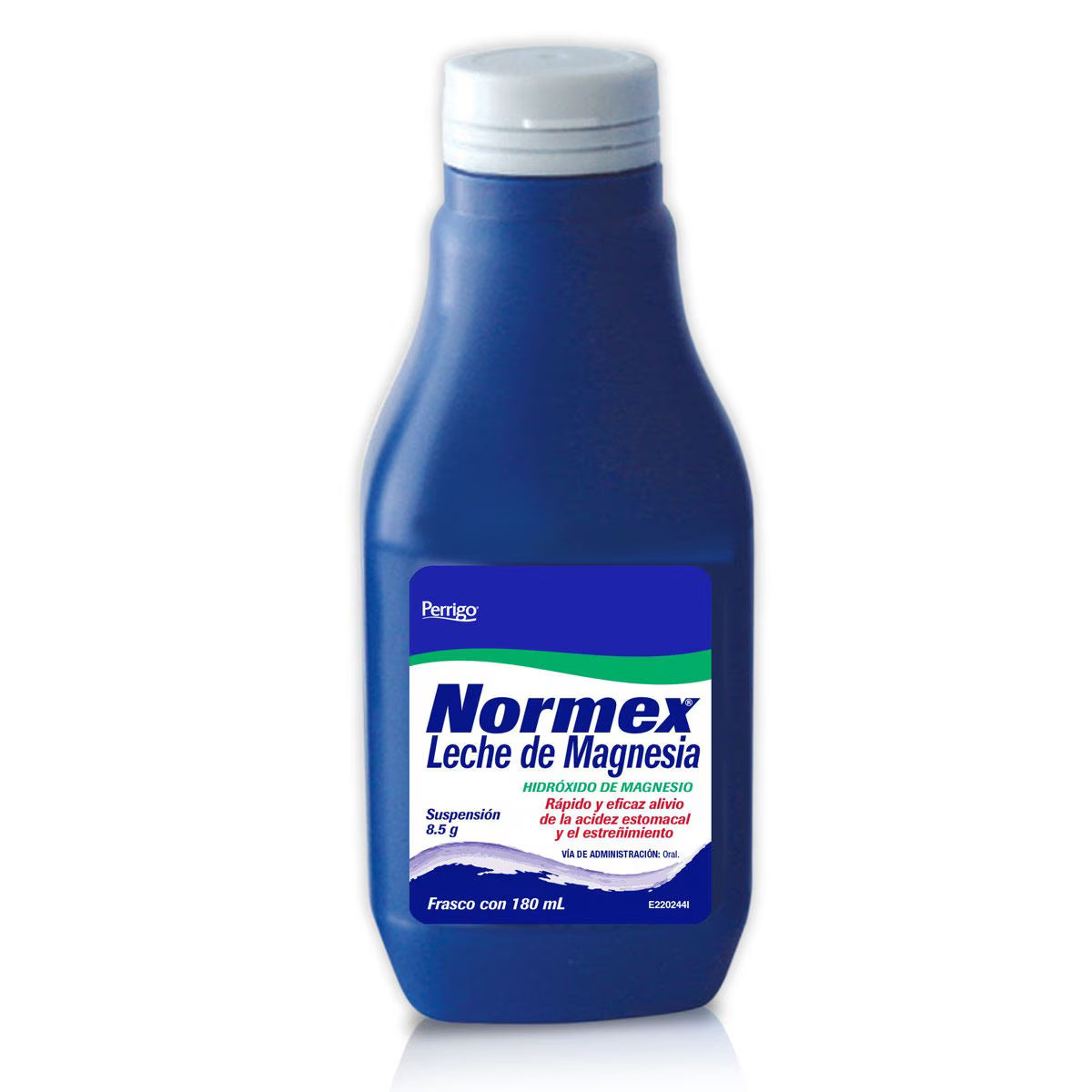 Normex Suspensión 180ml (Leche De Magnesia) Perrigo