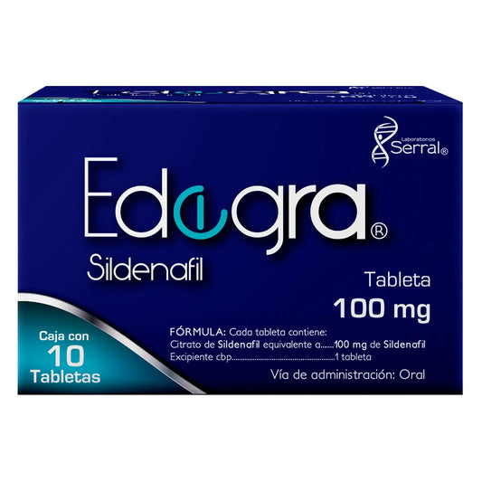 Edegra Tabletas 100mg (Sildenafil)